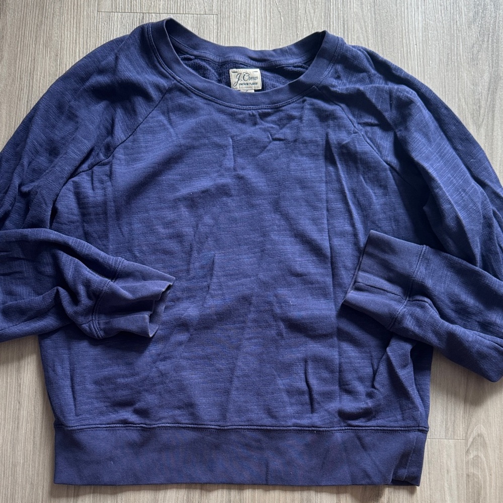 J. Crew Deep Blue Pullover